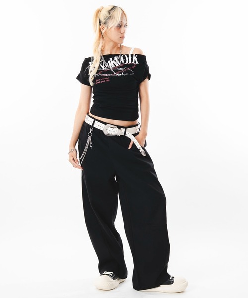 SHORT ROUND(ショートラウンド)の「SHORT ROUND/【26年春夏新作】ライトスウェットカバーフィットパンツ(スウェットパンツ・メンズ・グレー/その他1/ブラック・LARGE/MEDIUM)」の15枚目の写真
