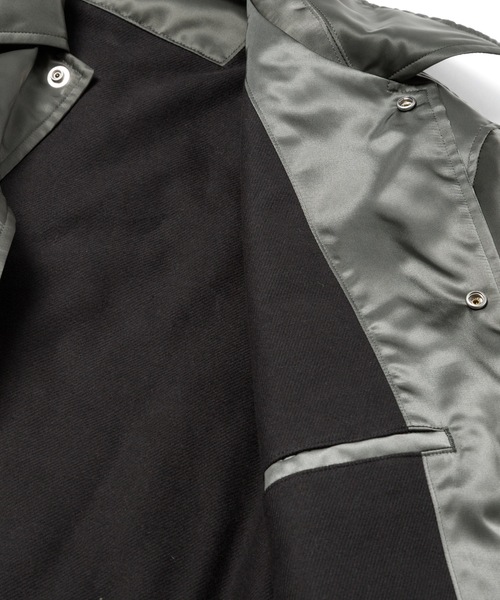 Sandinista(サンディニスタ)の「Head Coach Jacket / シンサレート中綿入りヘッドコーチジャケット(その他アウター・メンズ・ブラック/グレー系その他・LARGE/MEDIUM/SMALL)」の3枚目の写真
