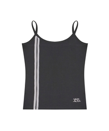 BASIC ILOVEU LACE SLEEVELESS(CHARCOAL)