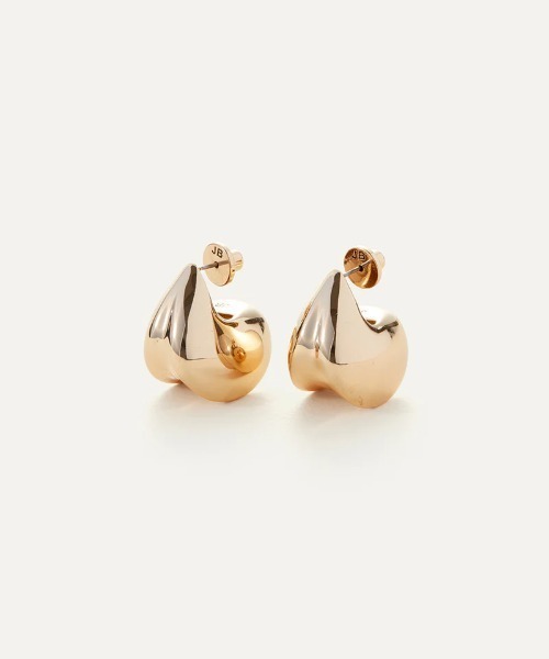 JENNYBIRD(ジェニーバード)の「【JENNY BIRD/ジェニーバード】ティアドロップ ピアス ぷっくり Paige Puff Earrings(ピアス(両耳用)・レディース・シルバー/ゴールド・FREE)」の3枚目の写真