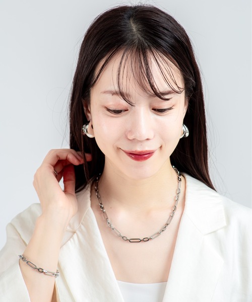 JENNYBIRD(ジェニーバード)の「【JENNY BIRD/ジェニーバード】ティアドロップ ピアス ぷっくり Paige Puff Earrings(ピアス(両耳用)・レディース・シルバー/ゴールド・FREE)」の16枚目の写真