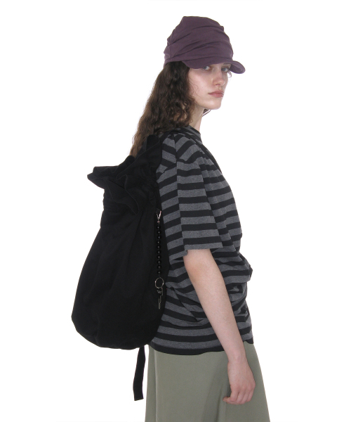 PARTIMENTO WOMEN(パルティメントウィメン)の「ウォッシュドキーホルダー スリングバッグ_ブラック(バックパック/リュック・レディース・その他・FREE)」の4枚目の写真