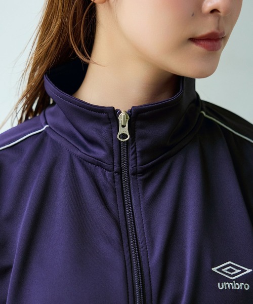 UMBRO(アンブロ)の「【UMBRO/アンブロ】限定 トラックジャケット(ブルゾン・レディース・ネイビー/ブラック・M/L/LL)」の16枚目の写真