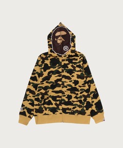 1ST CAMO SHARK FULL ZIP HOODIE（パーカー）｜A BATHING APE（ア