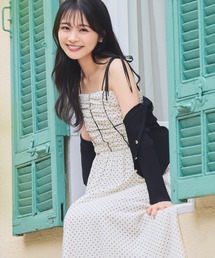 WILLSELECTION | 【7/16(thu)10時発売】リボンショルダーギャザーキャミワンピース(ワンピース)