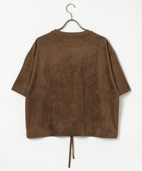 GEORGE'S（ジョージズ）の「ドロストスエードプルオーバー（Tシャツ/カットソー・レディース・ベージュ/イエロー/ブラウン・FREE）」の20枚目の写真