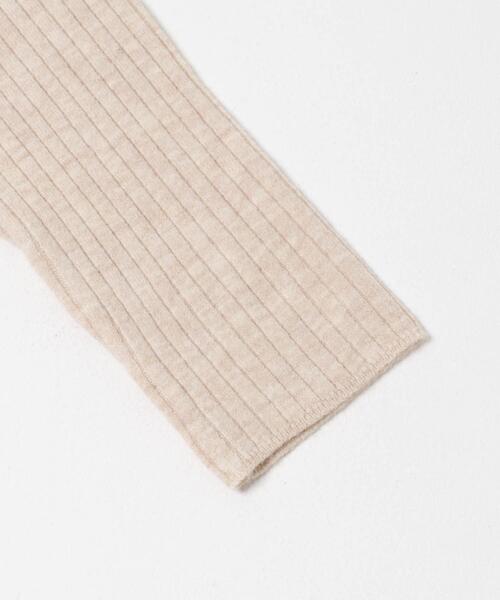 ITEMS URBANRESEARCH(アイテムズ アーバンリサーチ)の「『洗濯可』フワフワクルーネックリブニット(ニット/セーター・レディース・モカ/オフホワイト/チャコールグレー・FREE)」の14枚目の写真