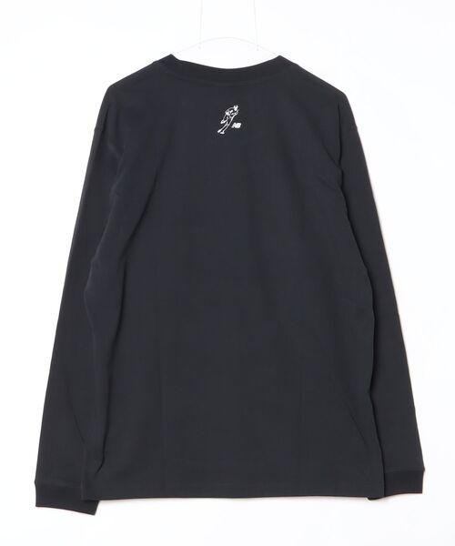 NEW BALANCE(ニューバランス)の「大谷翔平オールウェイズオングラフィックロングスリーブTシャツ(Tシャツ/カットソー・メンズ・ホワイト/ブラック/ヘザーグレー・X-LARGE/LARGE/XX-LARGE/MEDIUM/SMALL/XXX-LARGE)」の5枚目の写真