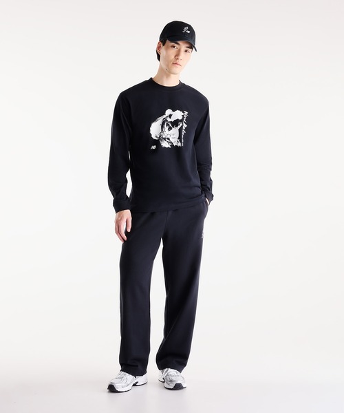 NEW BALANCE(ニューバランス)の「大谷翔平オールウェイズオングラフィックロングスリーブTシャツ(Tシャツ/カットソー・メンズ・ホワイト/ブラック/ヘザーグレー・X-LARGE/LARGE/XX-LARGE/MEDIUM/SMALL/XXX-LARGE)」の8枚目の写真