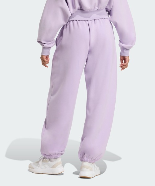 adidas(アディダス)の「ソフト ラックス ルーズ パンツ / アディダス adidas(その他パンツ・レディース・パープル・LARGE/X-LARGE/SMALL/MEDIUM)」の2枚目の写真