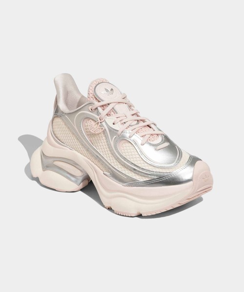 adidas(アディダス)の「オズヴィーナス / OZVENUZ W / アディダスオリジナルス adidas Originals / 厚底スニーカー(スニーカー・レディース・シルバー・26.0cm/26.5cm/22.5cm/22.0cm/25.0cm/25.5cm/24.5cm/24.0cm/23.5cm/23.0cm/28.0cm/27.5cm/27.0cm)」の4枚目の写真