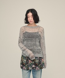 【eL】3G Mesh Knit Pullover/1052791