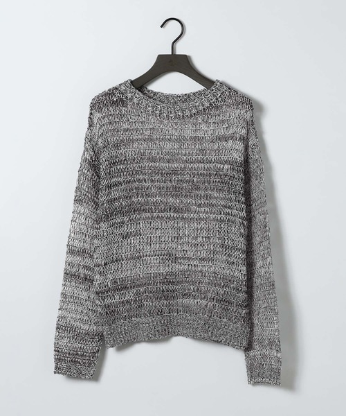 eL(エル)の「【eL】3G Mesh Knit Pullover/1052791(ニット/セーター・レディース・ブラック系その他/ホワイト系その他/レッド系その他・FREE)」の12枚目の写真