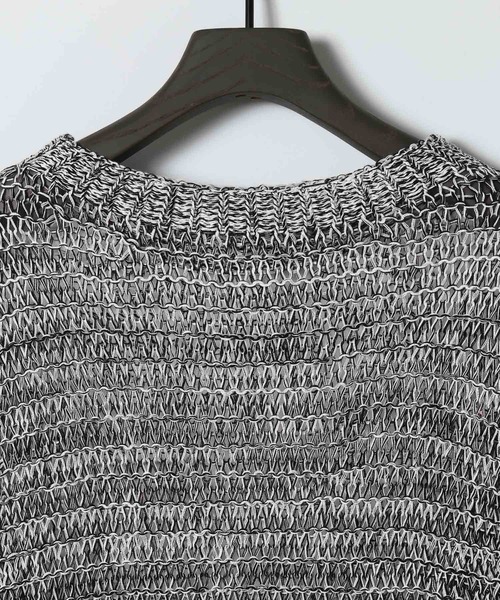 eL(エル)の「【eL】3G Mesh Knit Pullover/1052791(ニット/セーター・レディース・ブラック系その他/ホワイト系その他/レッド系その他・FREE)」の5枚目の写真