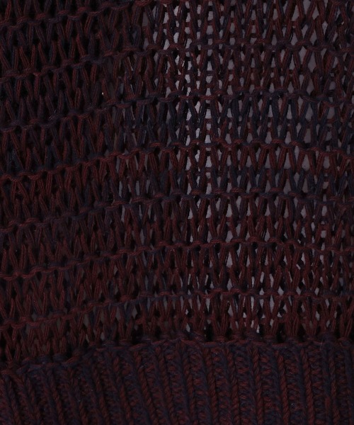 eL(エル)の「【eL】3G Mesh Knit Pullover/1052791(ニット/セーター・レディース・ブラック系その他/ホワイト系その他/レッド系その他・FREE)」の4枚目の写真