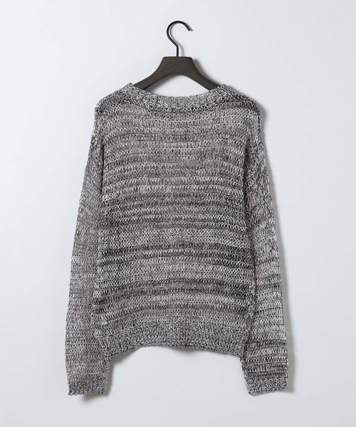 eL(エル)の「【eL】3G Mesh Knit Pullover/1052791(ニット/セーター・レディース・ブラック系その他/ホワイト系その他/レッド系その他・FREE)」の6枚目の写真