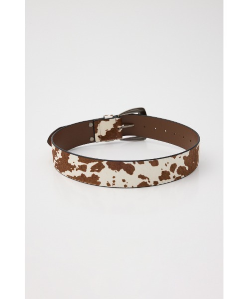 SLY(スライ)の「WIDE LEATEHR BELT ワイドレザーベルト(ベルト・レディース・ブラック/マルチ・FREE)」の11枚目の写真
