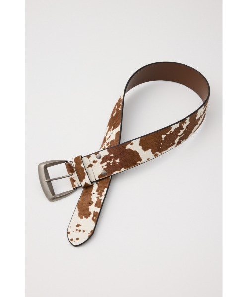 SLY(スライ)の「WIDE LEATEHR BELT ワイドレザーベルト(ベルト・レディース・ブラック/マルチ・FREE)」の12枚目の写真