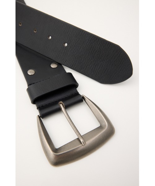SLY(スライ)の「WIDE LEATEHR BELT ワイドレザーベルト(ベルト・レディース・ブラック/マルチ・FREE)」の5枚目の写真