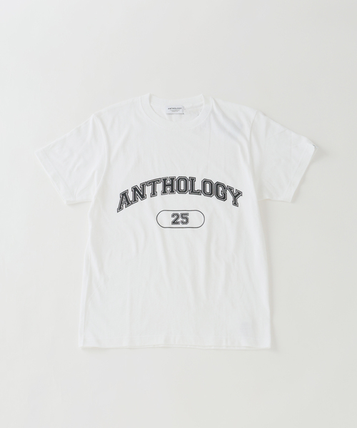 CALMANTHOLOGY(カルマンソロジー)の「ANTHOLOGY / アンソロジー COLLEGE T-shirt(Tシャツ/カットソー・メンズ・ホワイト/グレー・LARGE/X-LARGE/MEDIUM)」の2枚目の写真