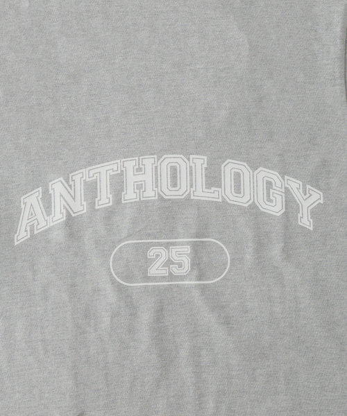 CALMANTHOLOGY(カルマンソロジー)の「ANTHOLOGY / アンソロジー COLLEGE T-shirt(Tシャツ/カットソー・メンズ・ホワイト/グレー・LARGE/X-LARGE/MEDIUM)」の3枚目の写真