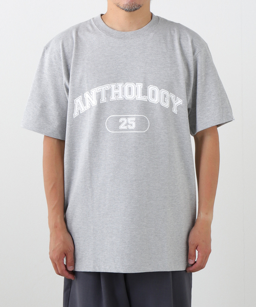 CALMANTHOLOGY(カルマンソロジー)の「ANTHOLOGY / アンソロジー COLLEGE T-shirt(Tシャツ/カットソー・メンズ・ホワイト/グレー・LARGE/X-LARGE/MEDIUM)」の9枚目の写真
