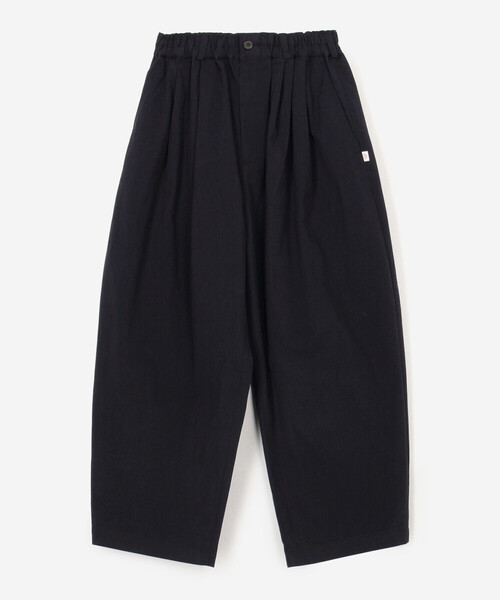 DANTON(ダントン)の「DANTON | コットンナイロンツイル 2タックワイドイージーパンツ WOMEN(その他パンツ・レディース・ネイビー/ベージュ・36)」の5枚目の写真