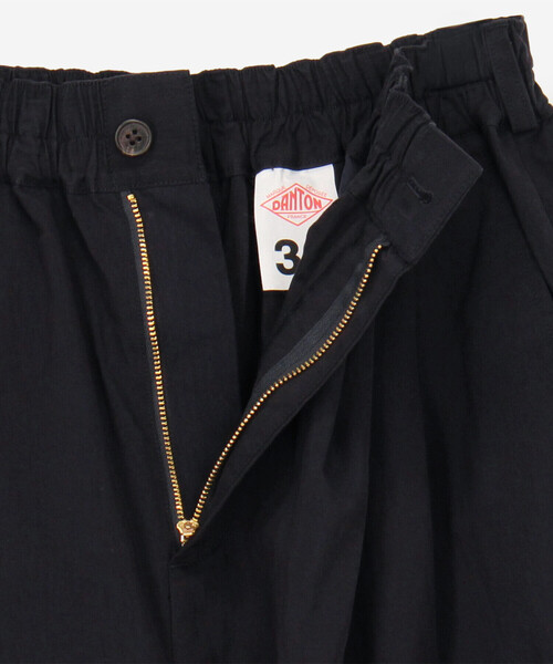 DANTON(ダントン)の「DANTON | コットンナイロンツイル 2タックワイドイージーパンツ WOMEN(その他パンツ・レディース・ネイビー/ベージュ・36)」の9枚目の写真