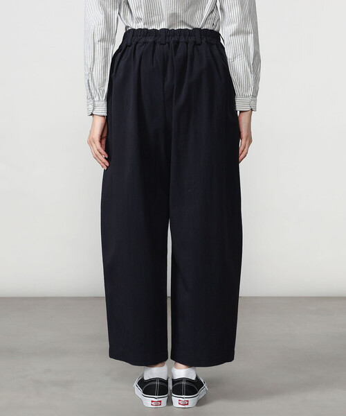 DANTON(ダントン)の「DANTON | コットンナイロンツイル 2タックワイドイージーパンツ WOMEN(その他パンツ・レディース・ネイビー/ベージュ・36)」の14枚目の写真