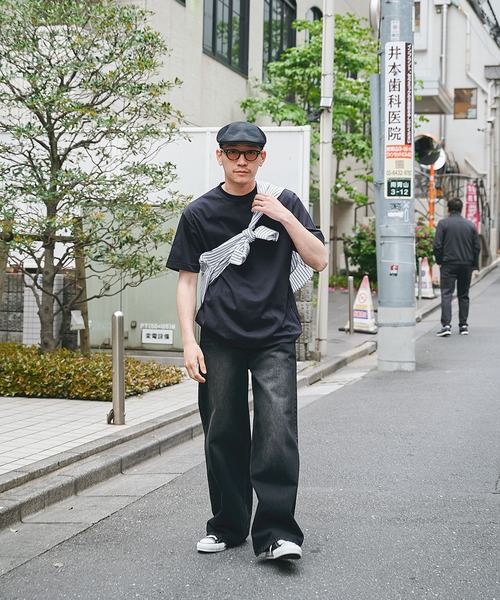 STUDIOUS(ステュディオス)の「【STUDIOUS】BLEACH OVERDYE DENIM JEANS(デニムパンツ・メンズ・インディゴブルー/サックスブルー/ブラック・1/2)」の20枚目の写真