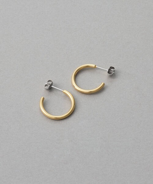 ete（エテ）の「フープピアス S（ピアス（両耳用）・レディース・プラチナム/イエローゴールド/ピンクゴールド・FREE）」の10枚目の写真
