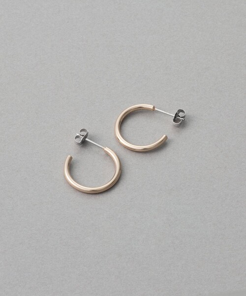ete（エテ）の「フープピアス S（ピアス（両耳用）・レディース・プラチナム/イエローゴールド/ピンクゴールド・FREE）」の16枚目の写真