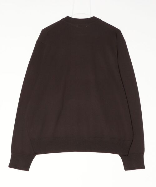 COLUMN(コラム)の「COLUMN / 4.0 Attitude 16G ウォッシャブル ニット<THE COLUMN>(ニット/セーター・メンズ・ダークブラウン/ネイビー・LARGE/MEDIUM)」の8枚目の写真