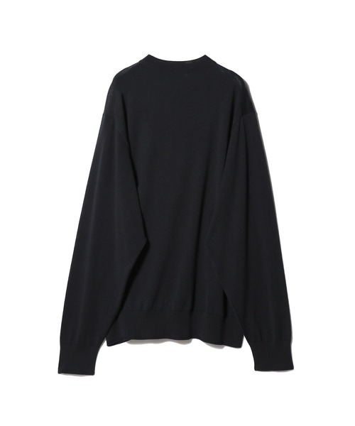 COLUMN(コラム)の「COLUMN / 4.0 Attitude 16G ウォッシャブル ニット<THE COLUMN>(ニット/セーター・メンズ・ダークブラウン/ネイビー・LARGE/MEDIUM)」の4枚目の写真