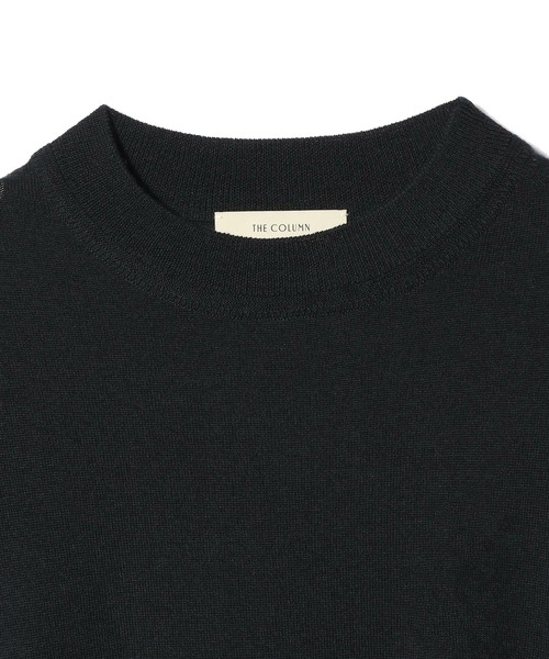 COLUMN(コラム)の「COLUMN / 4.0 Attitude 16G ウォッシャブル ニット<THE COLUMN>(ニット/セーター・メンズ・ダークブラウン/ネイビー・LARGE/MEDIUM)」の5枚目の写真