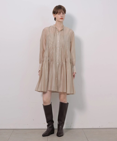 CADUNE（カデュネ）の「ミニワンピース（ワンピース・レディース・ベージュ/ブラック・38/36）」の18枚目の写真