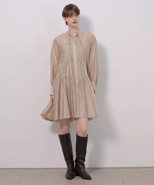 CADUNE（カデュネ）の「ミニワンピース（ワンピース・レディース・ベージュ/ブラック・38/36）」の21枚目の写真