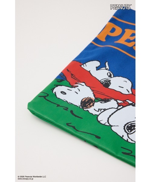 RODEO CROWNS WIDE BOWL(ロデオクラウンズワイドボウル)の「(PEANUTS)ダブルフェイストートバッグ(トートバッグ・レディース・オフホワイト/オレンジ/ブルー・FREE)」の10枚目の写真