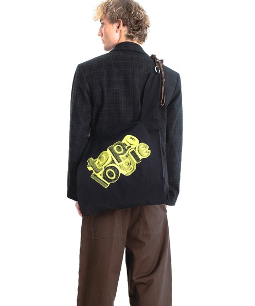 Topologie(トポロジー)の「Konbini Bag Medium(コンビニバッグ ミディアム)(エコバッグ/サブバッグ・レディース・ブラック系/グレー/レッド・ONE SIZE)」の8枚目の写真