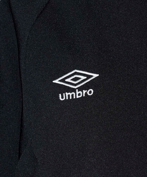 UMBRO(アンブロ)の「UMBRO × PUBLUX/アンブロ 別注 パイピング トラックジャケット 限定展開(ジャージ・レディース・ブラック/ナチュラル/ブラウン・フリ-)」の9枚目の写真