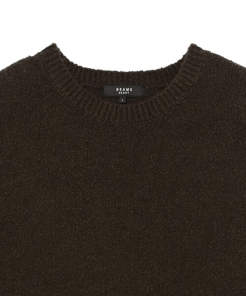 BEAMS HEART(ビームスハート)の「起毛 スラブ ニット(ニット/セーター・メンズ・ベージュ/ブラウン・LARGE/MEDIUM/SMALL)」の9枚目の写真