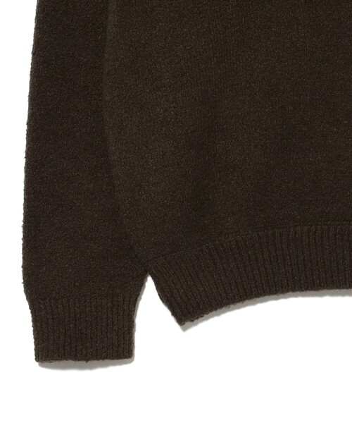 BEAMS HEART(ビームスハート)の「起毛 スラブ ニット(ニット/セーター・メンズ・ベージュ/ブラウン・LARGE/MEDIUM/SMALL)」の10枚目の写真