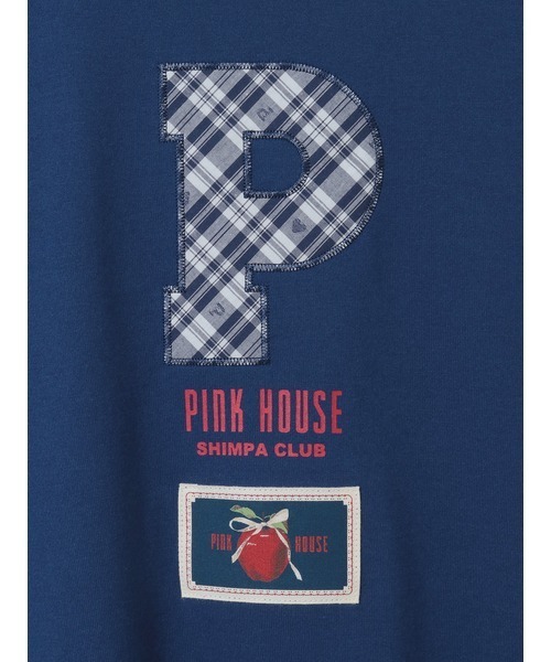 PINK HOUSE(ピンクハウス)の「Pロゴアップリケ付きカットソー(Tシャツ/カットソー・レディース・ブラック/ネイビー/キナリ/ベージュ・フリー)」の10枚目の写真