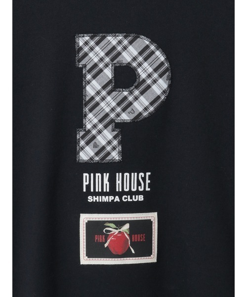 PINK HOUSE(ピンクハウス)の「Pロゴアップリケ付きカットソー(Tシャツ/カットソー・レディース・ブラック/ネイビー/キナリ/ベージュ・フリー)」の11枚目の写真