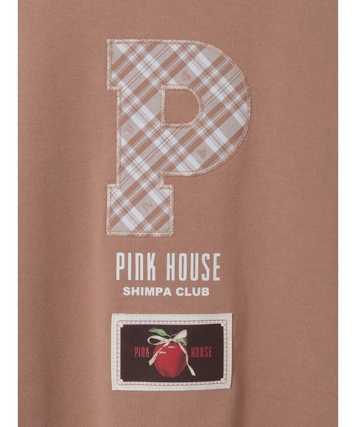 PINK HOUSE(ピンクハウス)の「Pロゴアップリケ付きカットソー(Tシャツ/カットソー・レディース・ブラック/ネイビー/キナリ/ベージュ・フリー)」の13枚目の写真