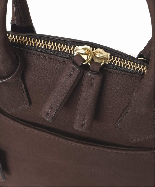 Spick & Span(スピックアンドスパン)の「mica della valle / ミカデラヴァッレ Katia ヌバック ミニボストン(ボストンバッグ・レディース・ブラウン・FREE)」の15枚目の写真