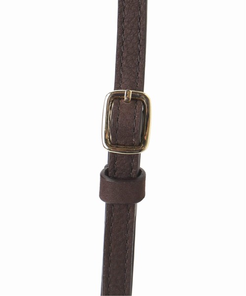 Spick & Span(スピックアンドスパン)の「mica della valle / ミカデラヴァッレ Katia ヌバック ミニボストン(ボストンバッグ・レディース・ブラウン・FREE)」の20枚目の写真