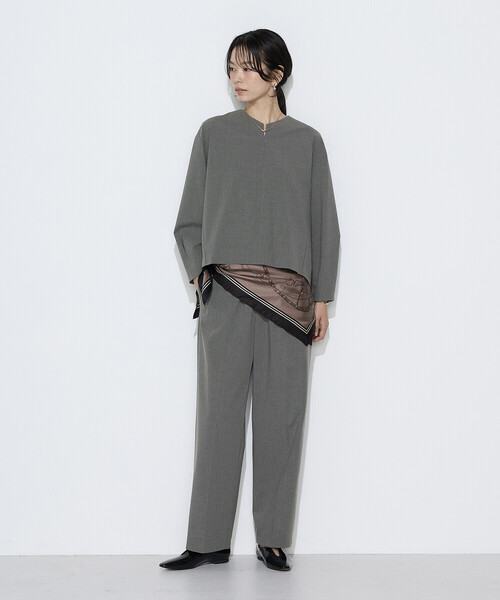 COMME CA(コムサ)の「【セットアップ対応】2WAYコンパクトストレッチ パンツ(その他パンツ・レディース・ブラック/グレー/ブラウン・9号)」の11枚目の写真