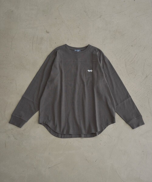 PENNEYS(ぺニーズ)の「【Penneys(ぺニーズ)別注】フットボール無地ロンT(Tシャツ/カットソー・レディース・クリーム/オフホワイト/ダークグレー・L/M)」の11枚目の写真