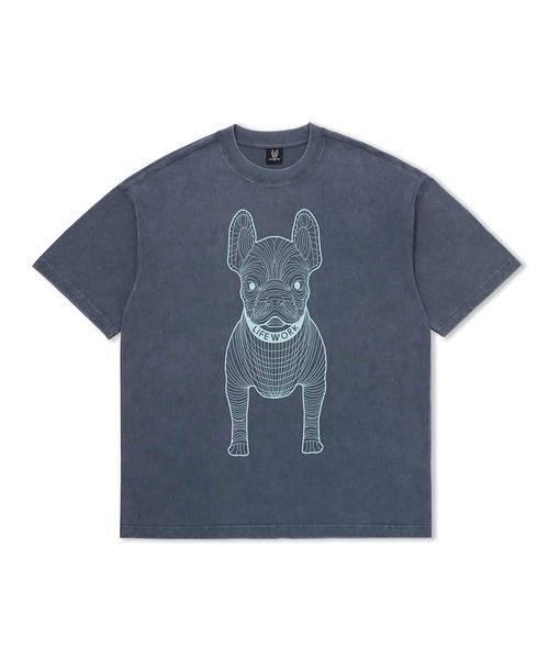 LIFE WORK(ライフワーク)の「共用) ウォッシングビクラドック半袖Tシャツ(Tシャツ/カットソー・メンズ・ライトピンク/ダークブルー/レッド/ダークグリーン/ライトグレー・M/X-SMALL/L/S)」の3枚目の写真